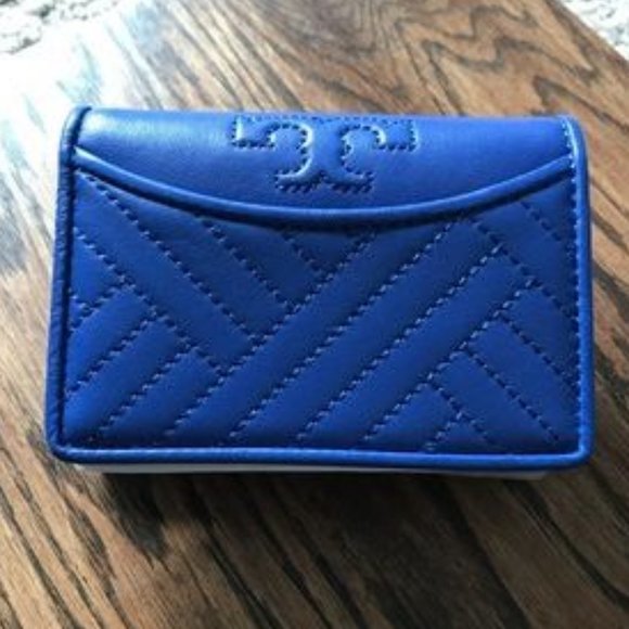 Tory Burch Accessories - Tory Burch NWOT Alexa mini wallet royal blue